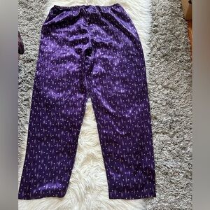 Purple Pajama pants